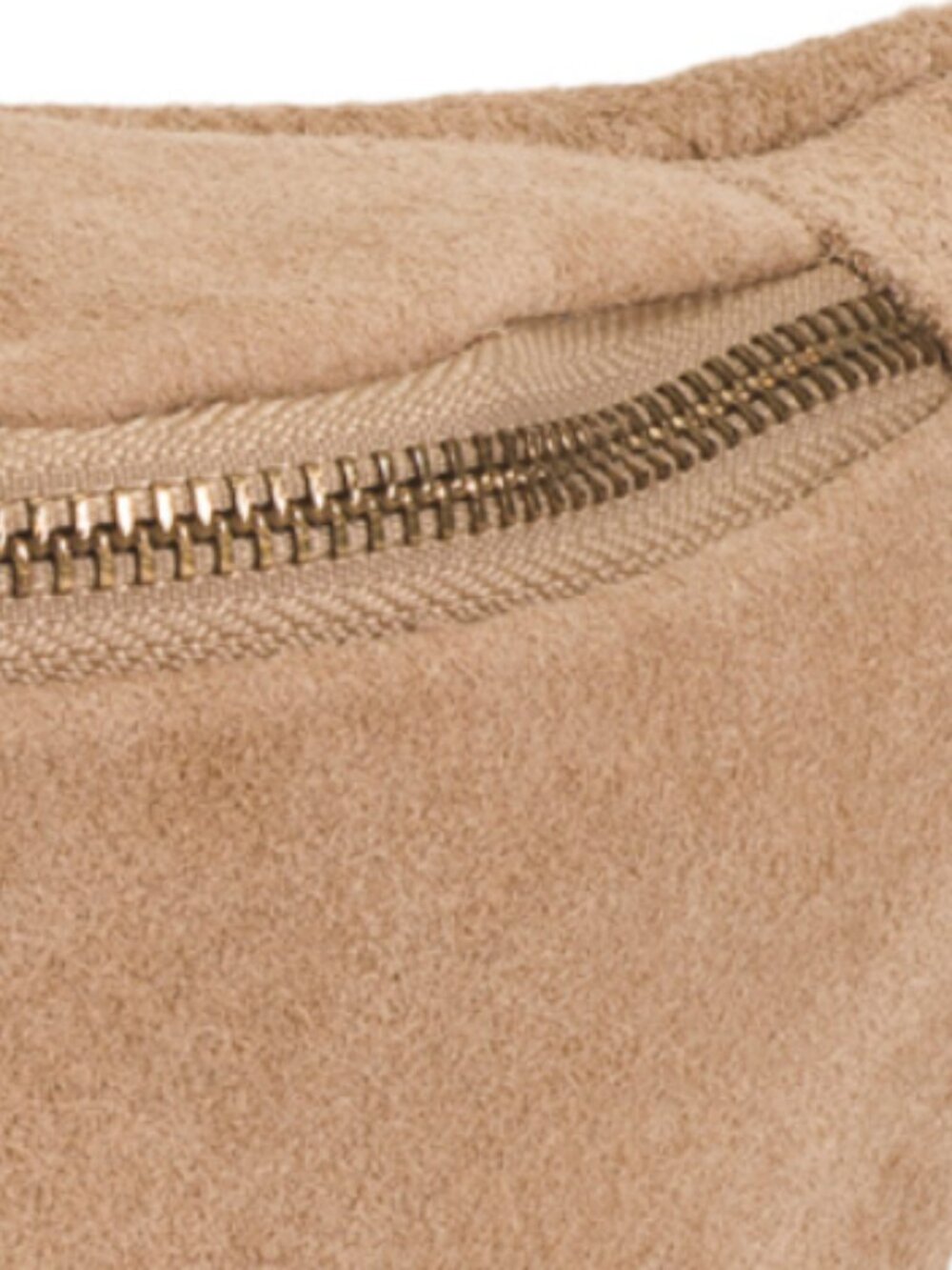 MARLON Made In Italy Suede Large Belt Bag - Picture 2 of 5